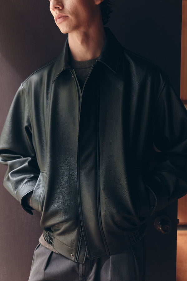 Bank Leather Jacket
