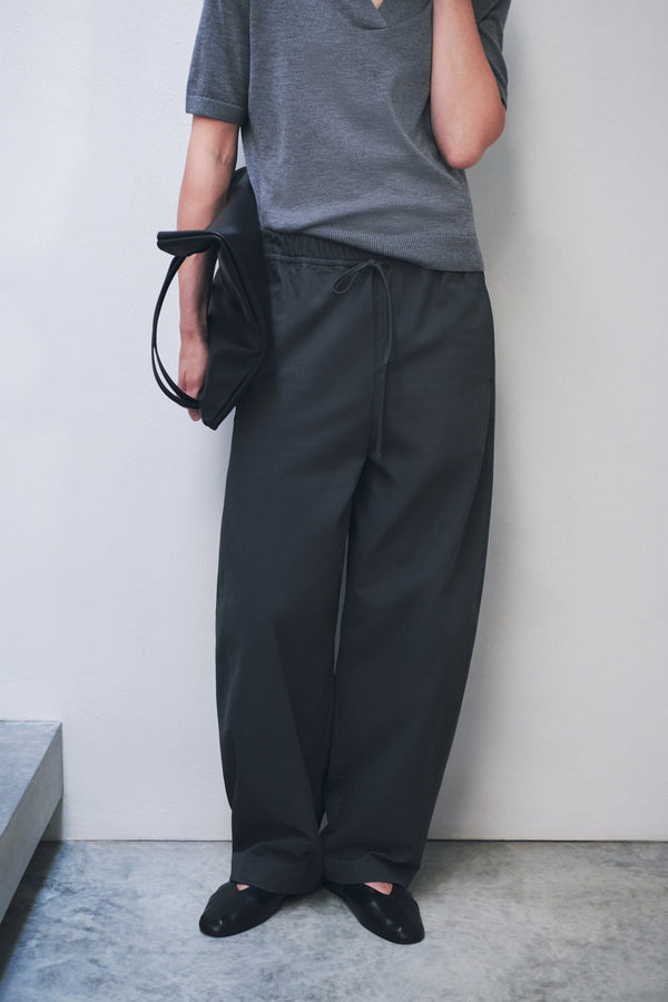 Brynn Brushed Cotton Twill Pant