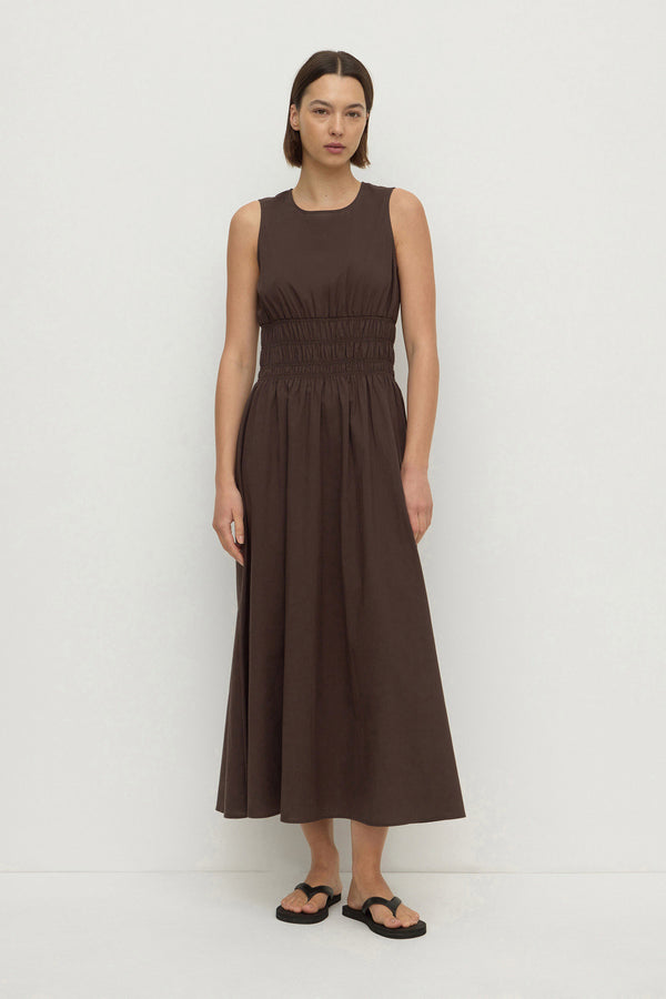 Abigail_Cotton_Shirred_Dress_Cocoa_0014