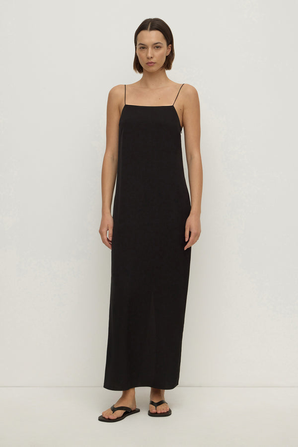 Amaris_Silk_Straight_Maxi_Dress_Black_2270