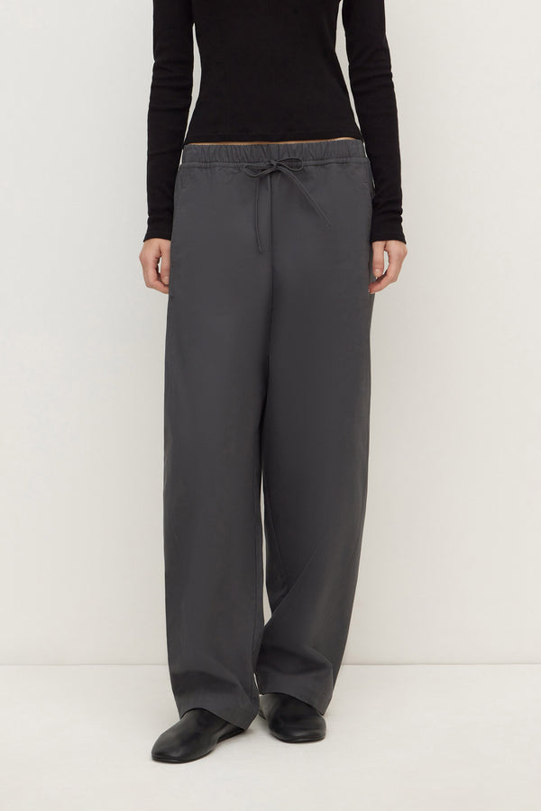 Brynn Brushed Cotton Twill Pant