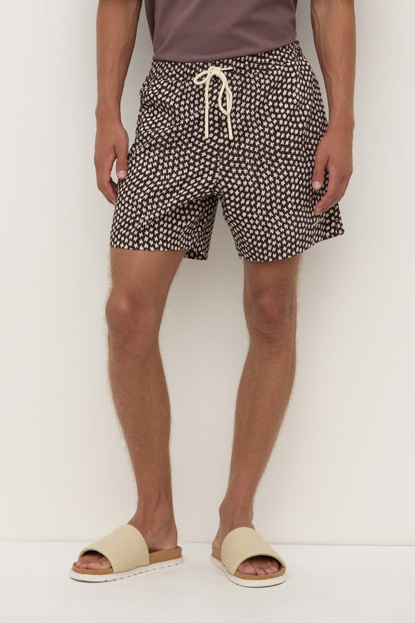 Cascade_Print_Swim_ShortˇWashed_Black_Cream_1604