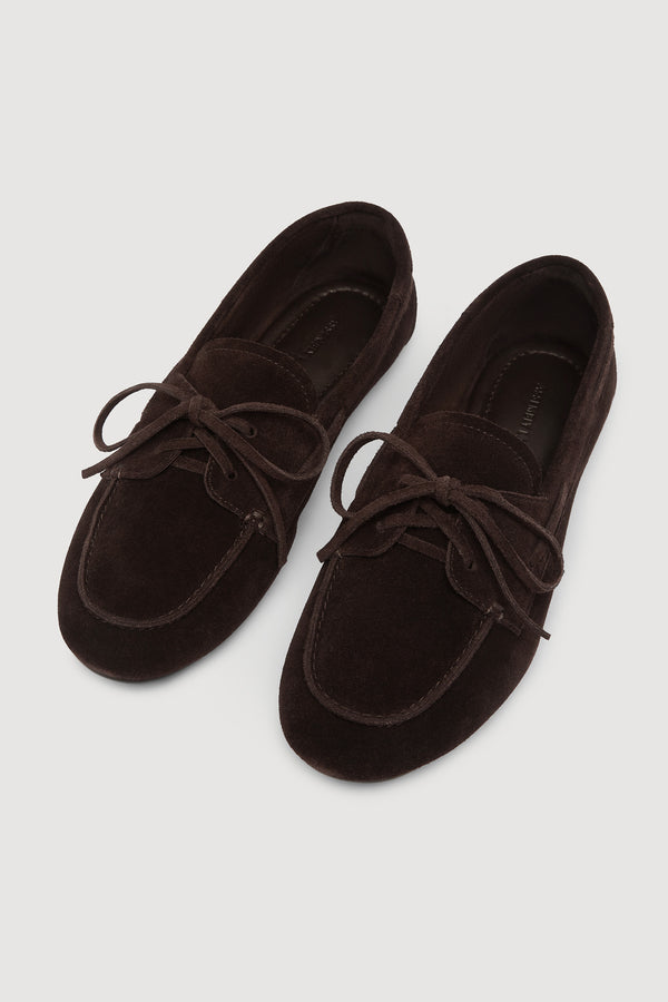 Devon Suede Boat Shoe Ganache-2