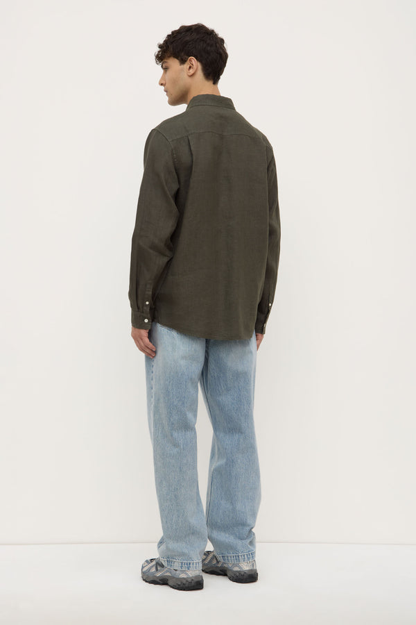 Everyday_Mens_Linen_Long_Sleeve_Shirt_Sorrel_0953jpeg