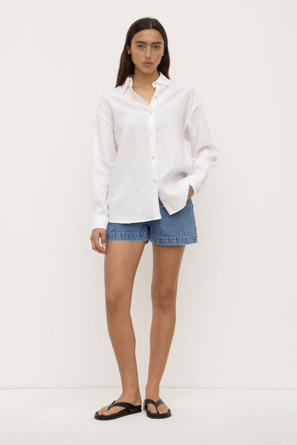 Womens Everyday Linen Shirt