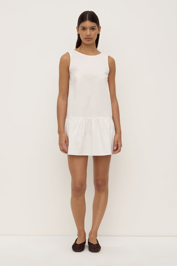 Fifi Mini Dress White-1