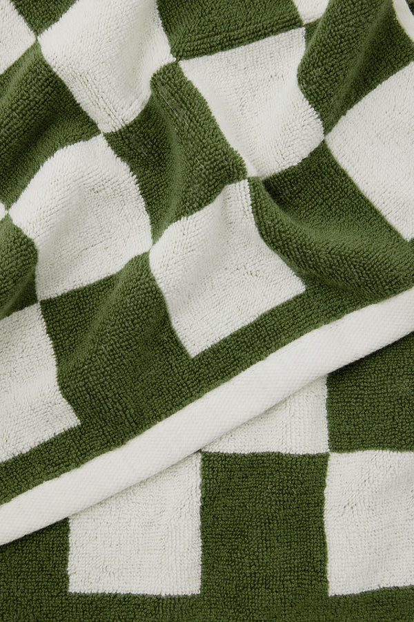 Hay Check Wash Cloth
