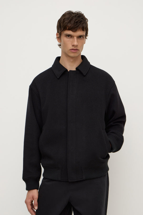 Harrington_Wool_Bomber_Black_1357