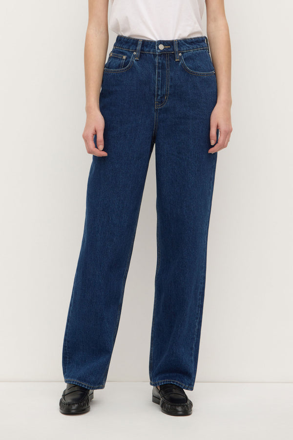 High Waist Straight Jean