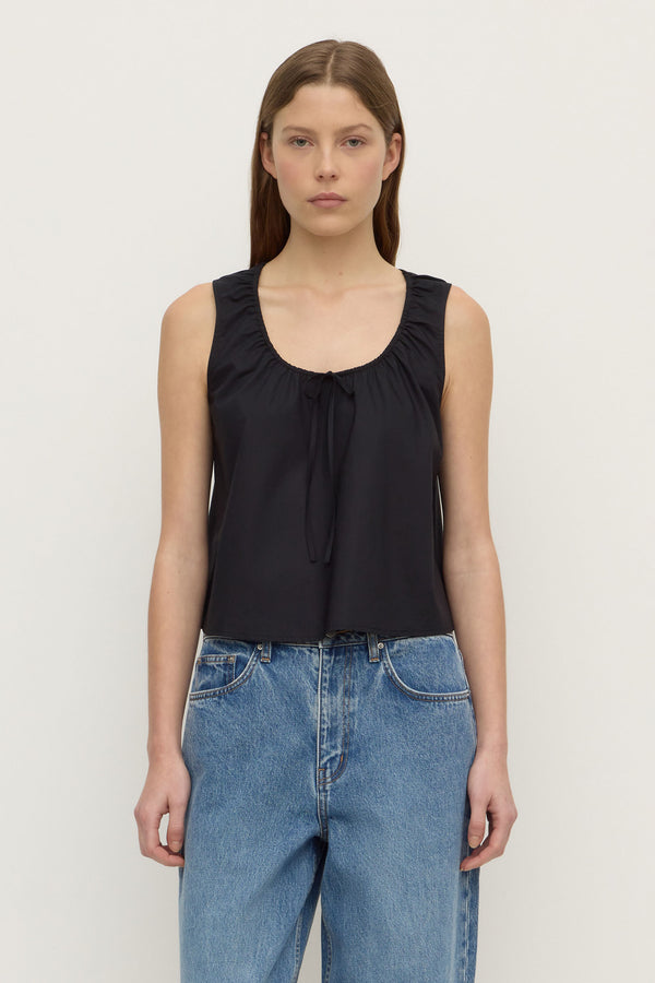 Holly Cotton Tie Top