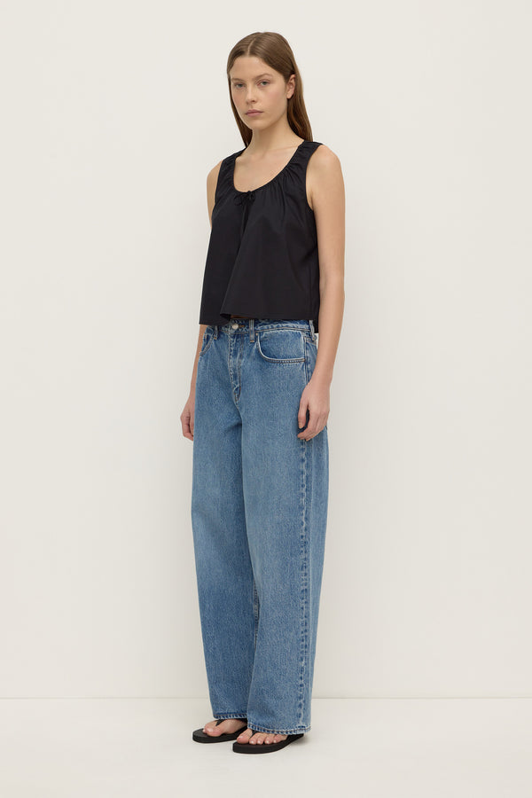 Holly Cotton Tie Top
