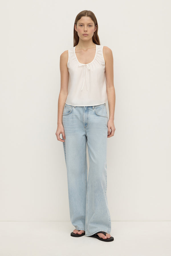 Holly Cotton Tie Top