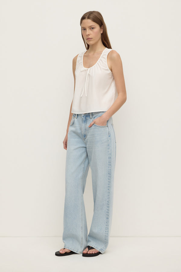 Holly Cotton Tie Top