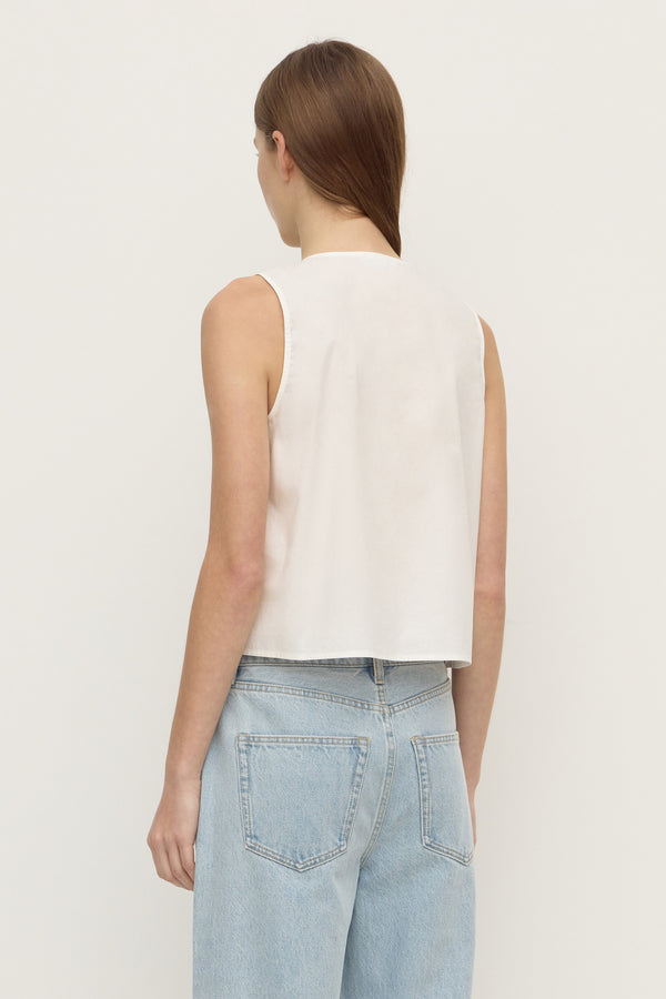 Holly Cotton Tie Top