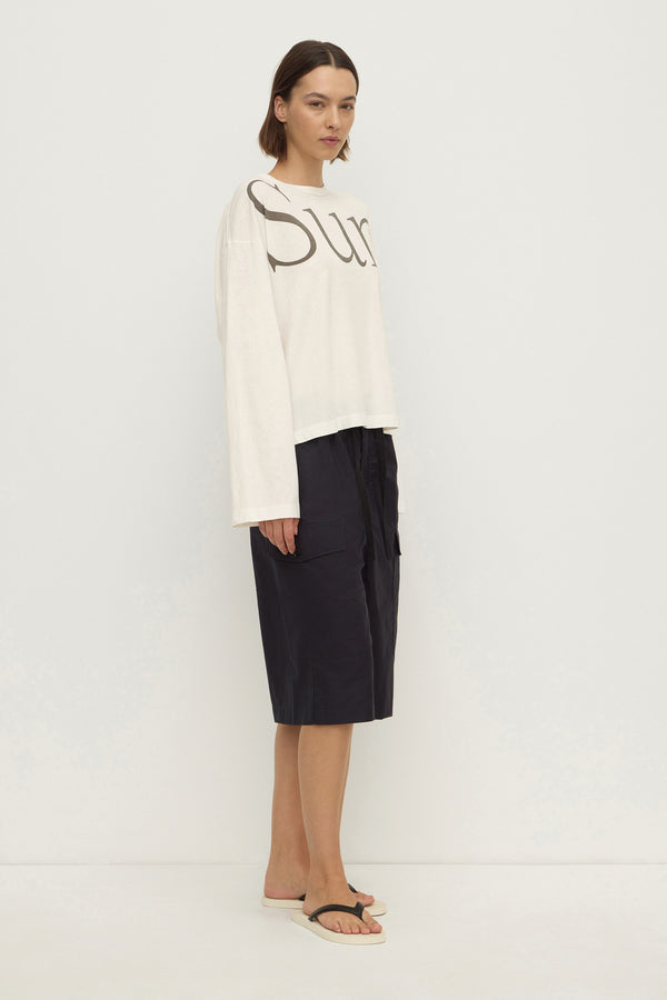 Kira Cotton Hemp Sun Long Sleeve Tee