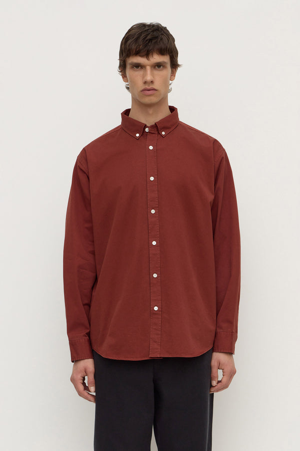 Maclean_Long_Sleeve_Shirt_Burnt_Amber_1423