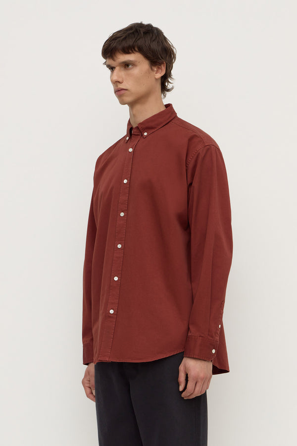 Maclean_Long_Sleeve_Shirt_Burnt_Amber_1428
