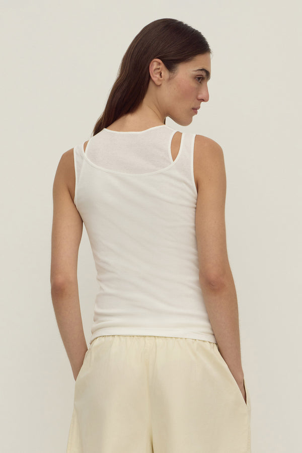 Mika Jersey Layered Tank