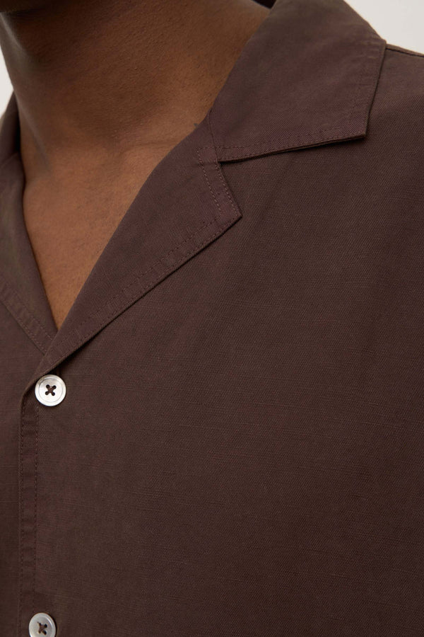 Miller Short Sleeve Shirt Ganache-6