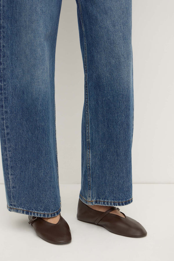 Millie Leather Ballet Flat