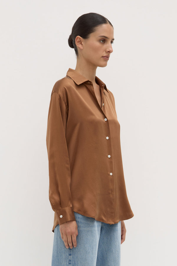 Pippa_Silk_Long_Sleeve_Shirt_Bronze_1659 1jpeg