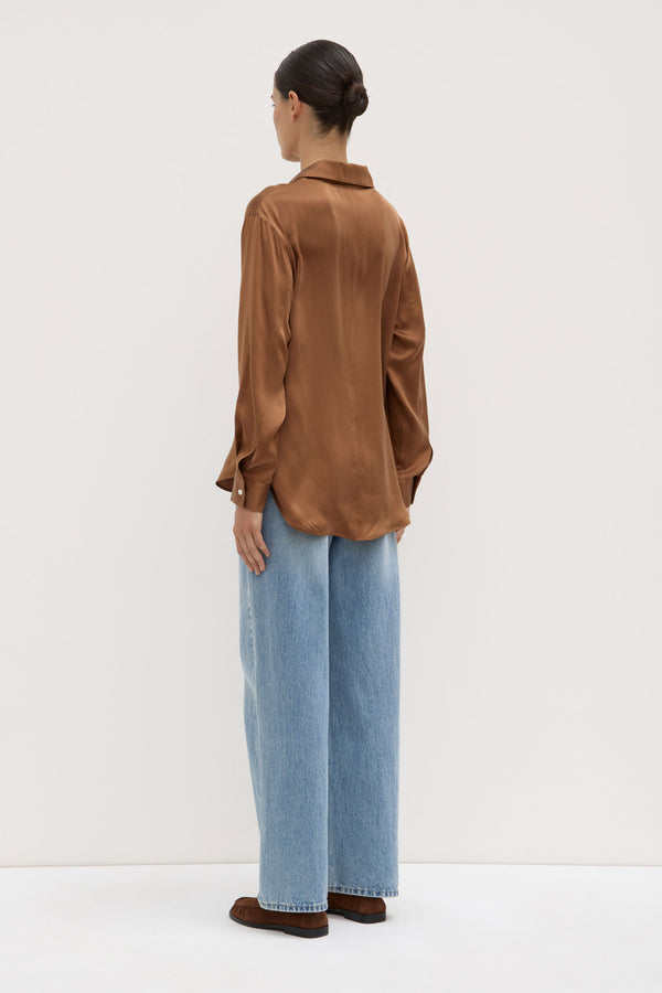 Pippa_Silk_Long_Sleeve_Shirt_Bronze_1661jpeg