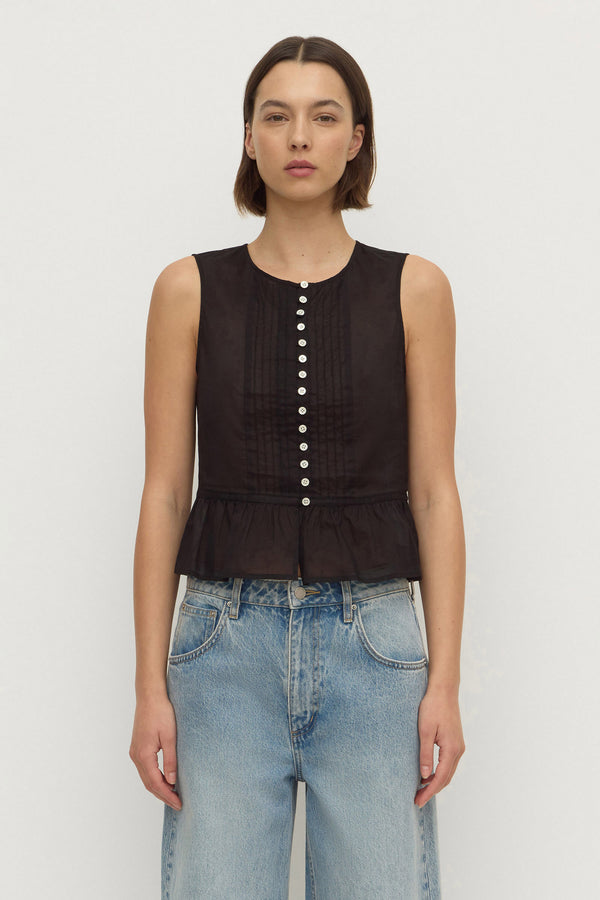 Quinn_Voile_Pleat_Top_Black_1761