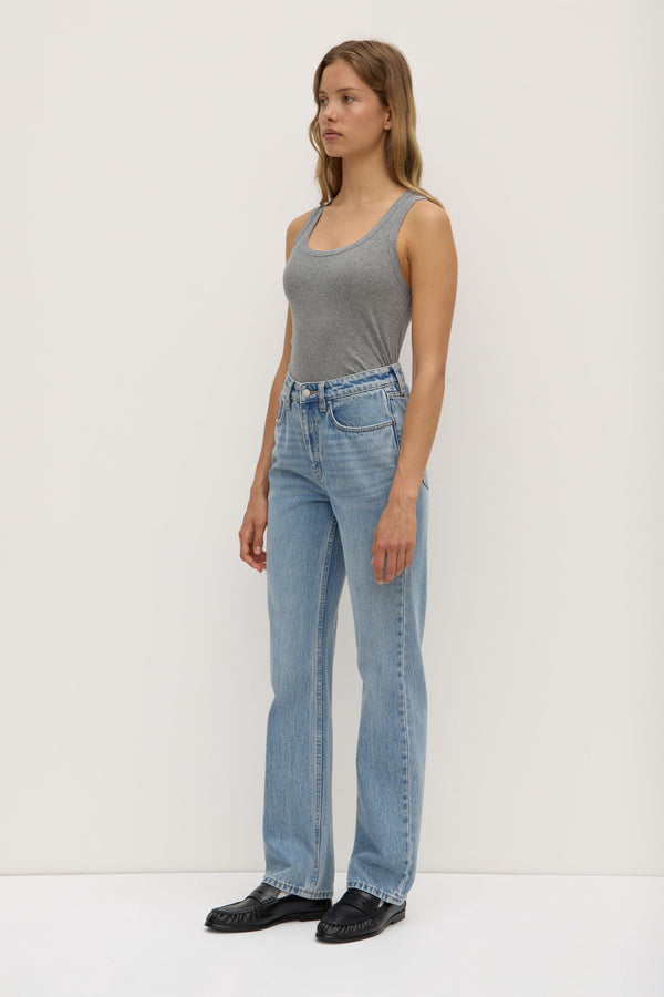 Robyn Scoop Neck Rib Tank