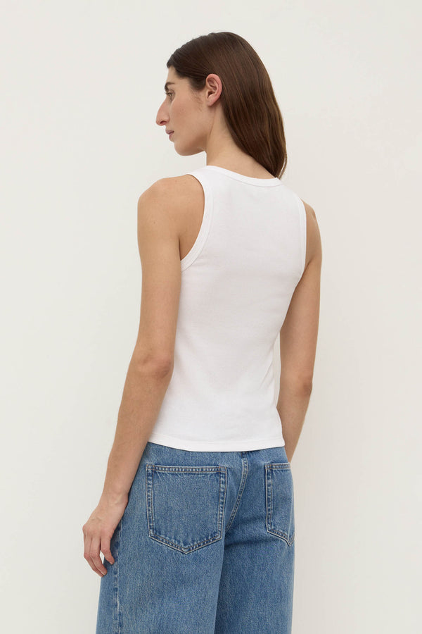 Robyn Scoop Neck Rib Tank