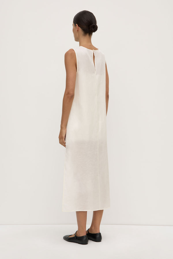 Sabrina Silk Blend Midi Dress