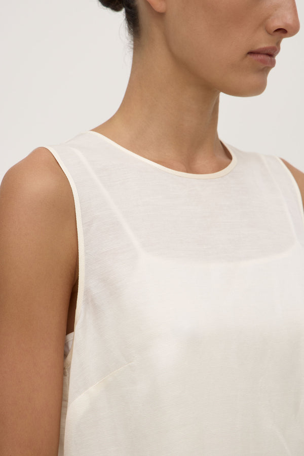 Sabrina Silk Blend Midi Dress