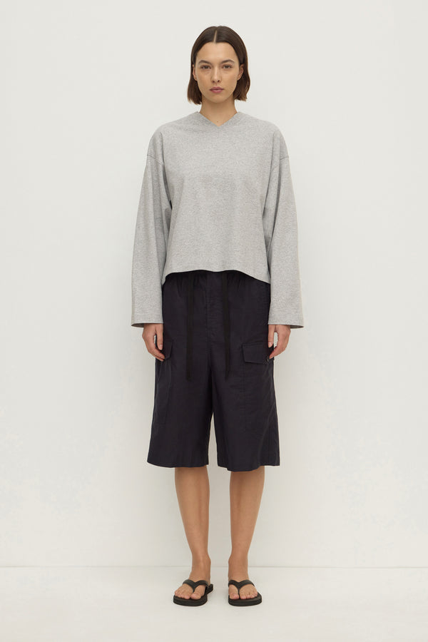 Stella V Neck Long Sleeve Tee