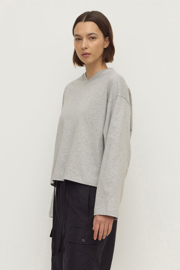 Stella V Neck Long Sleeve Tee