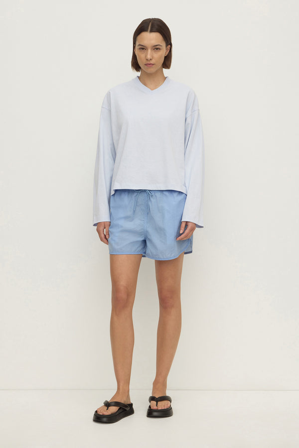 Stella V Neck Long Sleeve Tee