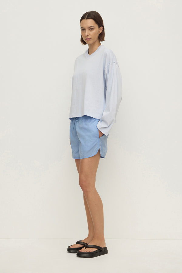 Stella V Neck Long Sleeve Tee