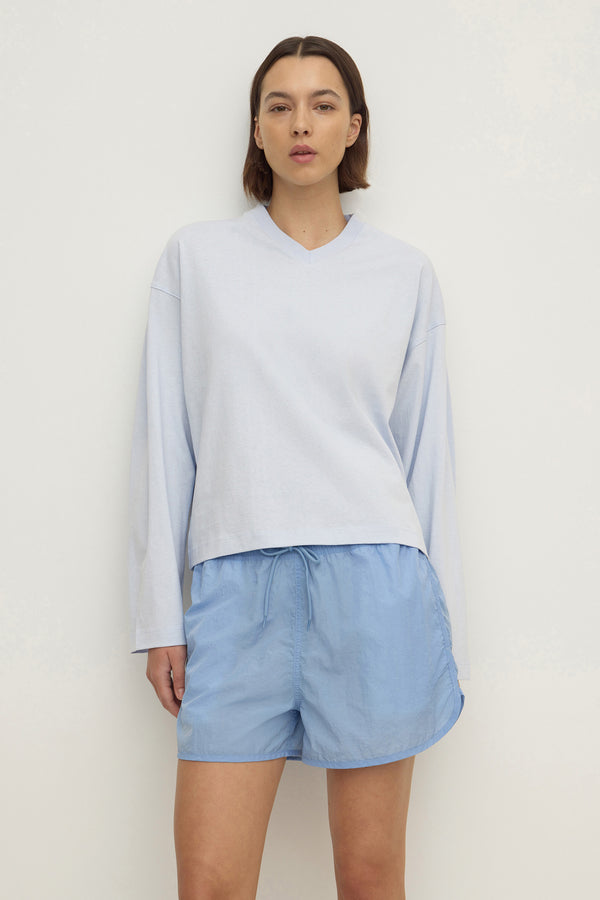 Stella V Neck Long Sleeve Tee