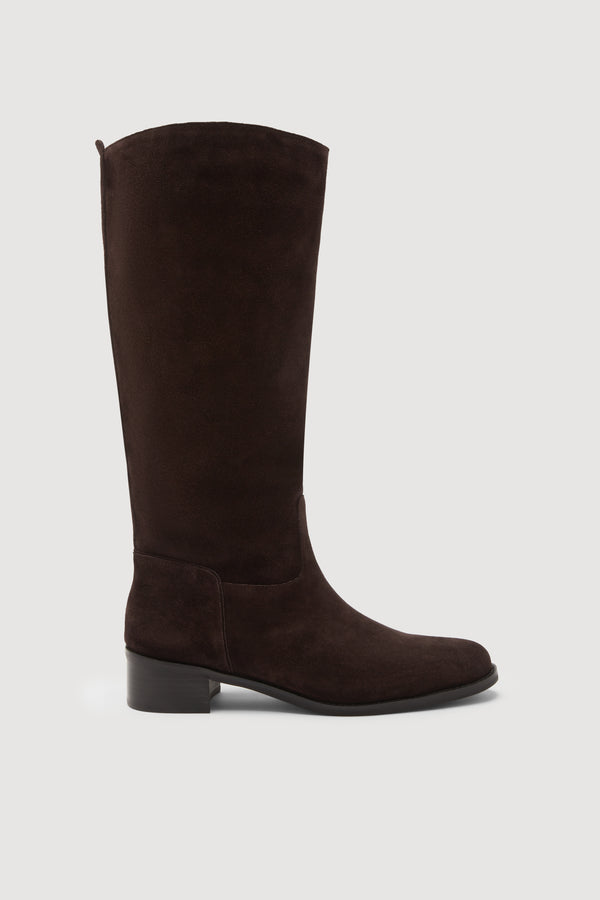 Stevie Suede Riding Boot