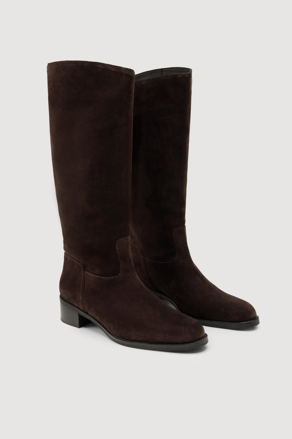Stevie Suede Riding Boot