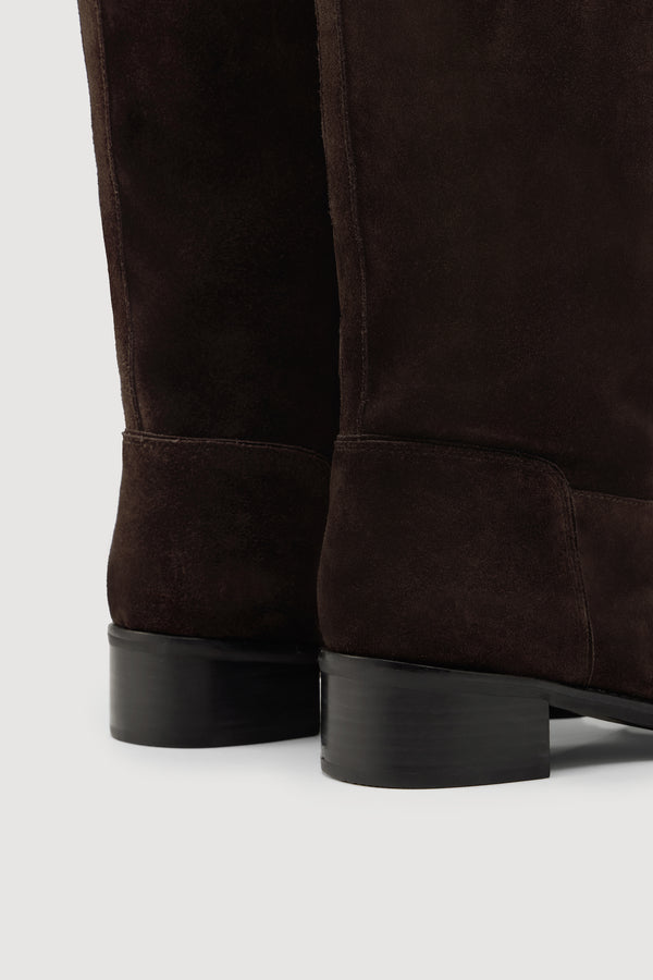 Stevie Suede Riding Boot