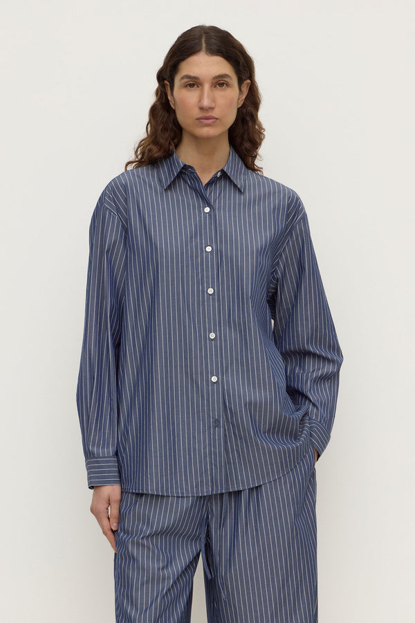 Tara_Cotton_Stripe_Long_Sleeve_Shirt_Washed_Navy_Stripe_0519
