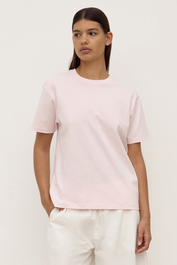 Womens Organic Base Tee Blossom-2