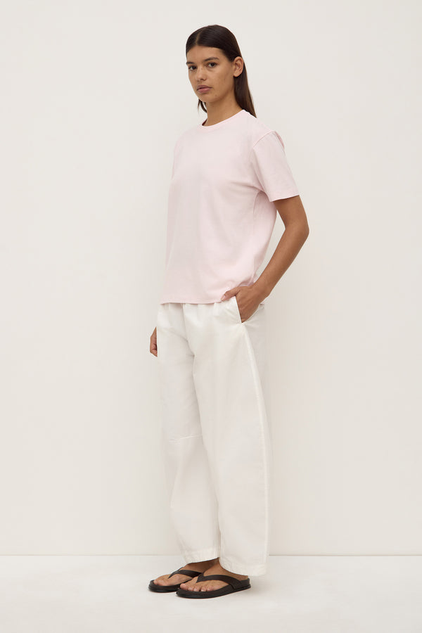 Womens Organic Base Tee Blossom-3