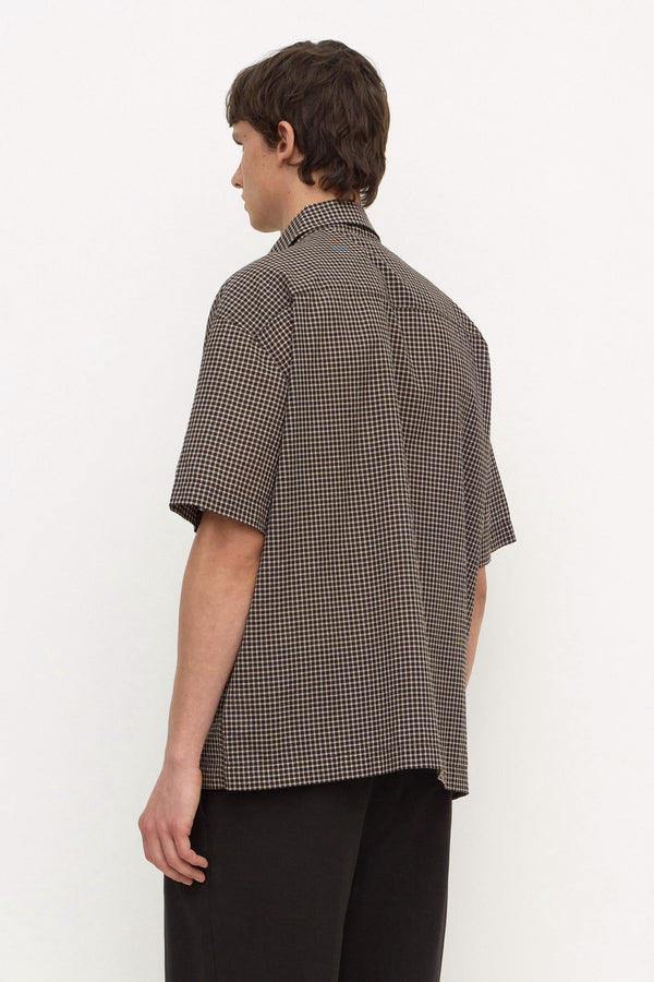 Alta_Check_Short_Sleeve_Shirt_Brown_Black_0696