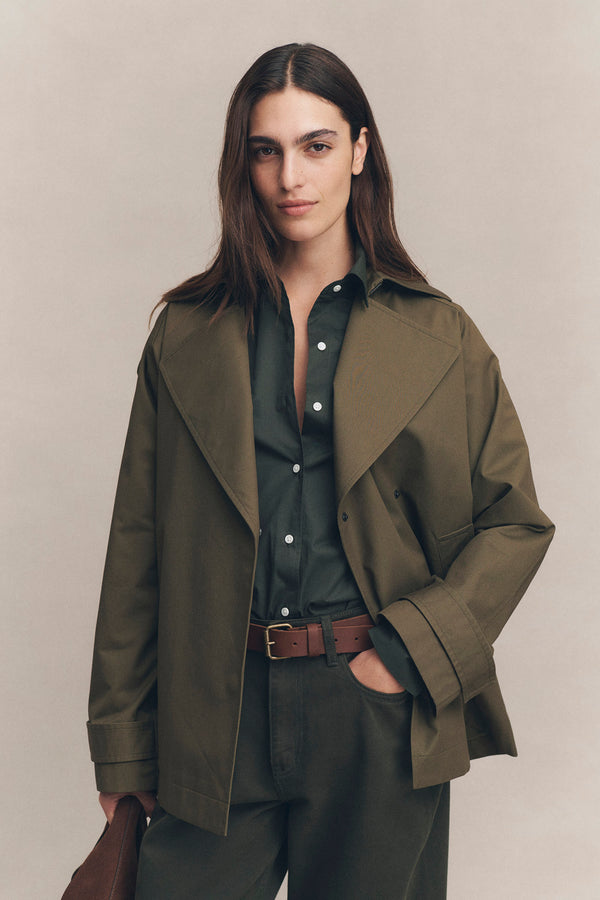 Arden Short Mac Jacket