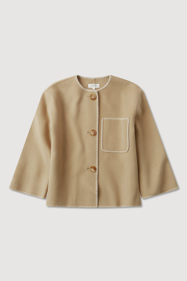 Camille Wool Cashmere Jacket