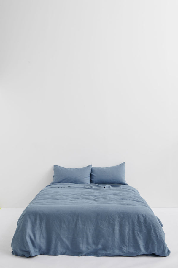 Linen Standard Pillow Cases Ocean