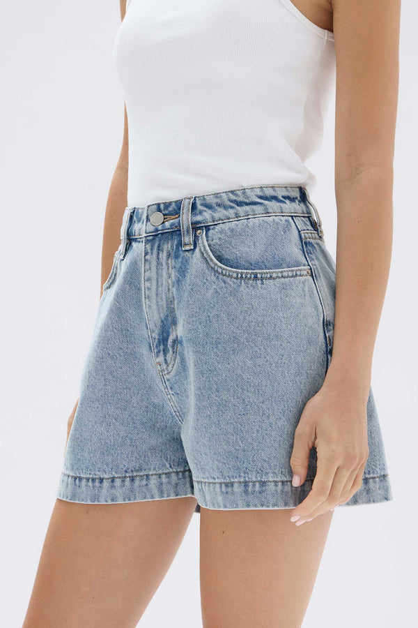 Boxy Denim Short