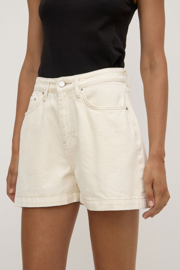 Boxy Denim Short