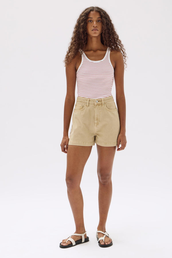 Boxy Denim Short