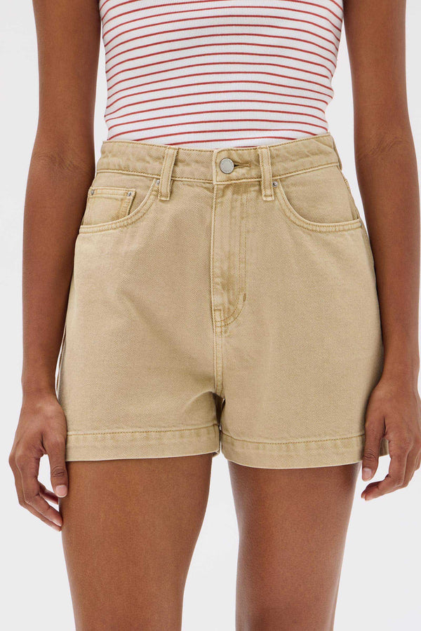 Boxy Denim Short